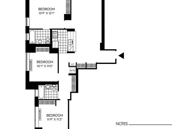2nd image of 43-10 Crescent St #2216