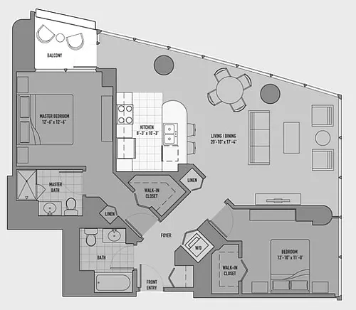 Floor plan K