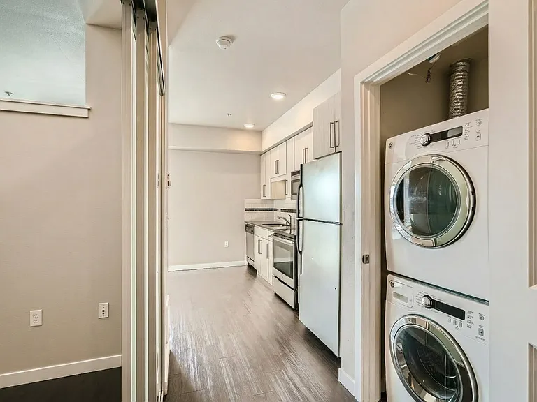 Laundry day just got easier with your own washer and dryer at home.