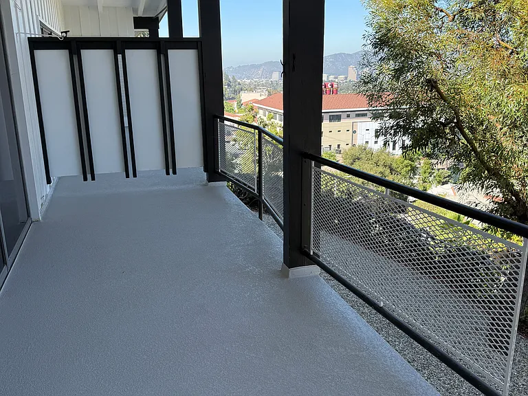 Private balcony