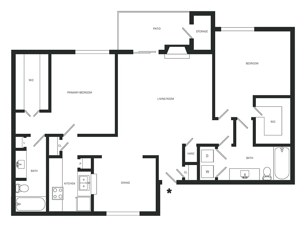 Floor plan Dawn