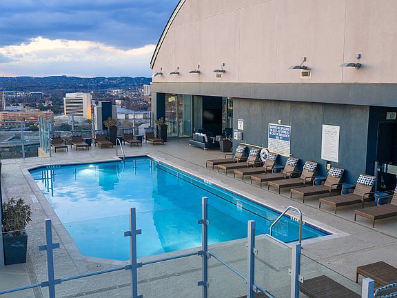 Rooftop pool and sundeck
