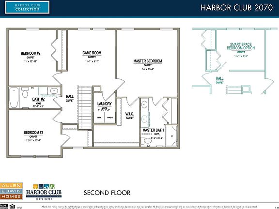 Harbor Club 2070 Second Floor