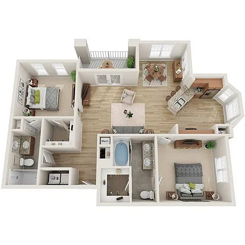 Floor plan B2