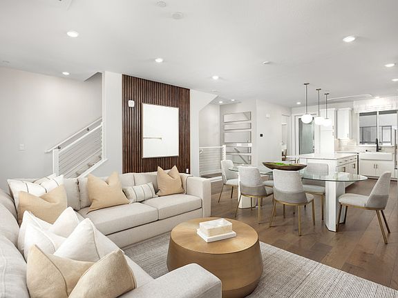 Open concept living space