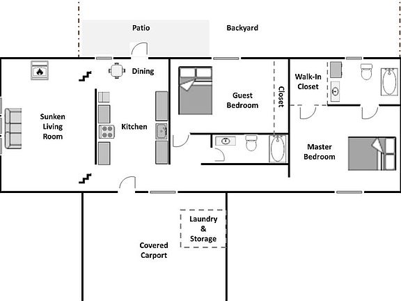 3rd image of 8106 Sonnet Ave #101