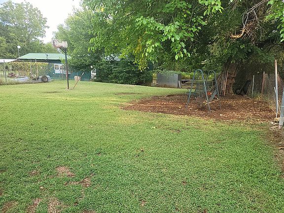 Large backyard 