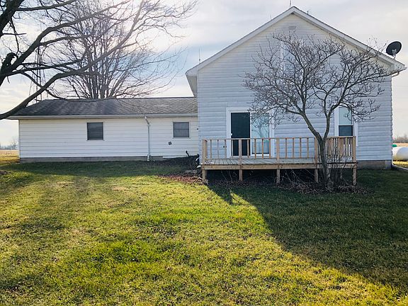 Back side with deck
