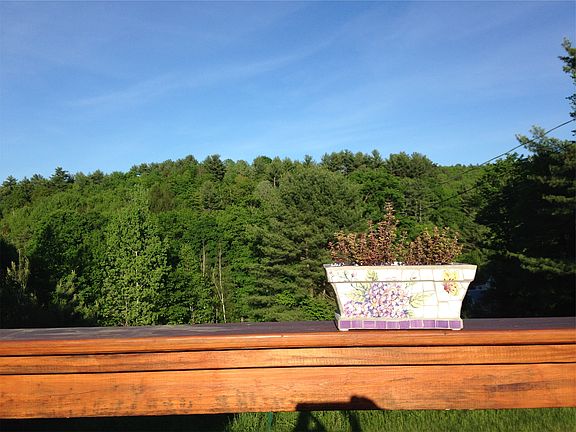 view from deck