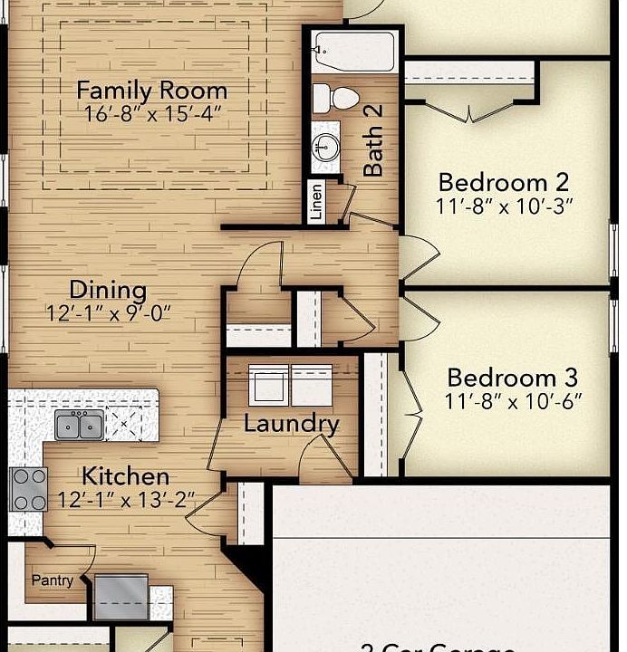 2nd image of 3719 Honeysuckle Dr