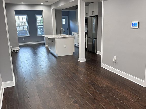 Living Room w/view of Kitchen