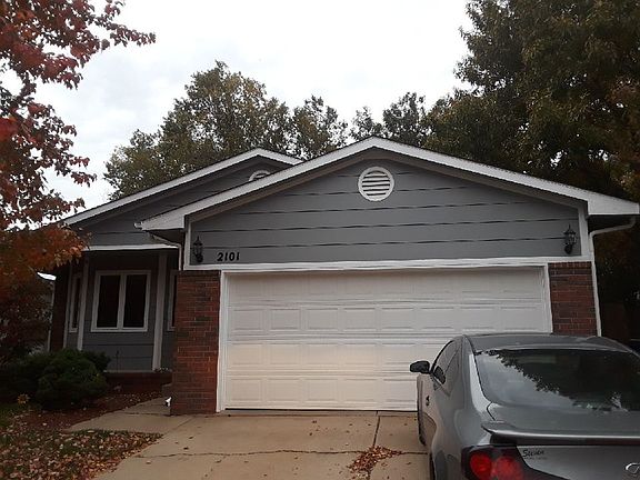 2 car garage will fit a truck