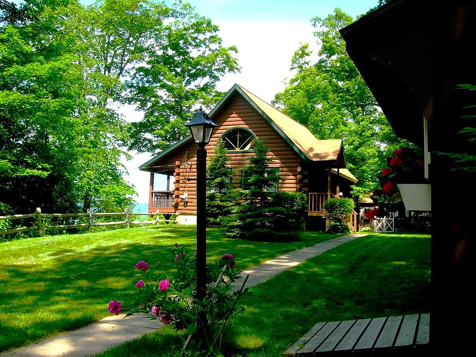 Beautiful view of Lake George. Near year round recreation, marina and beach.