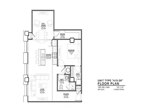 Floor plan A10-26