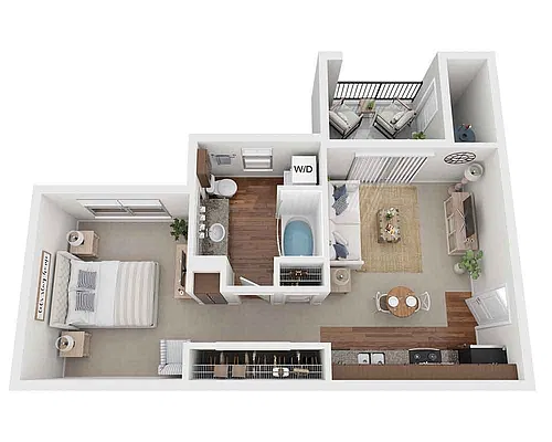 Floor plan Studio E1A