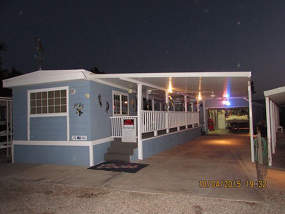 Long covered driveway