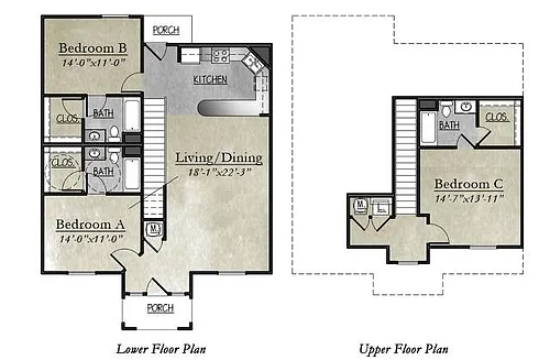 Floor plan 3X3