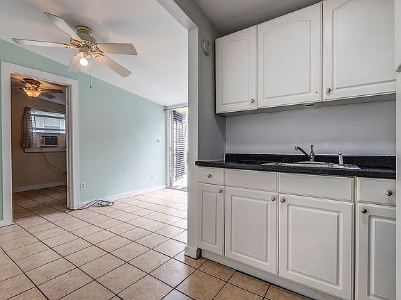 living and kitchen area