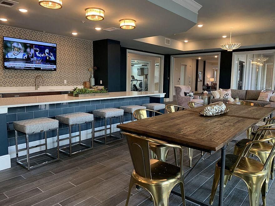 Catering kitchen in clubhouse