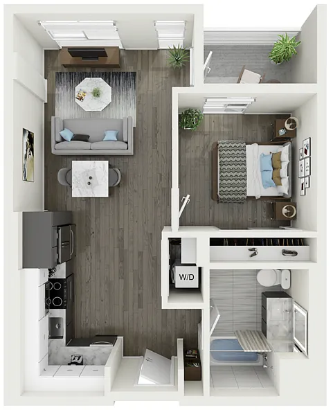Floor plan 204