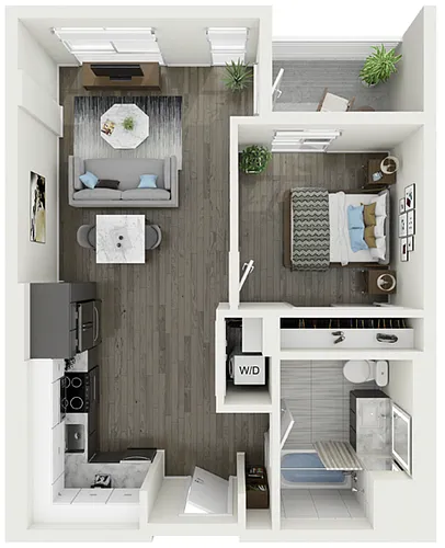 Floor plan 204