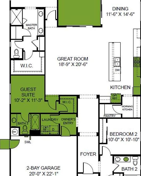 Woodside Homes - Noble - Lot 376