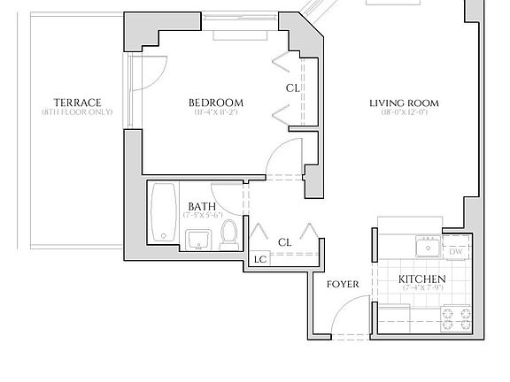 2nd image of 360 W 43rd St APT N9h