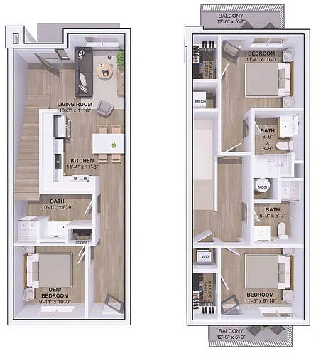 Floor plan 5C-2A