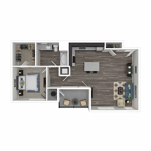 Floor plan Crossing
