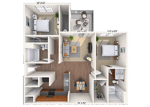 Floor plan Polaris