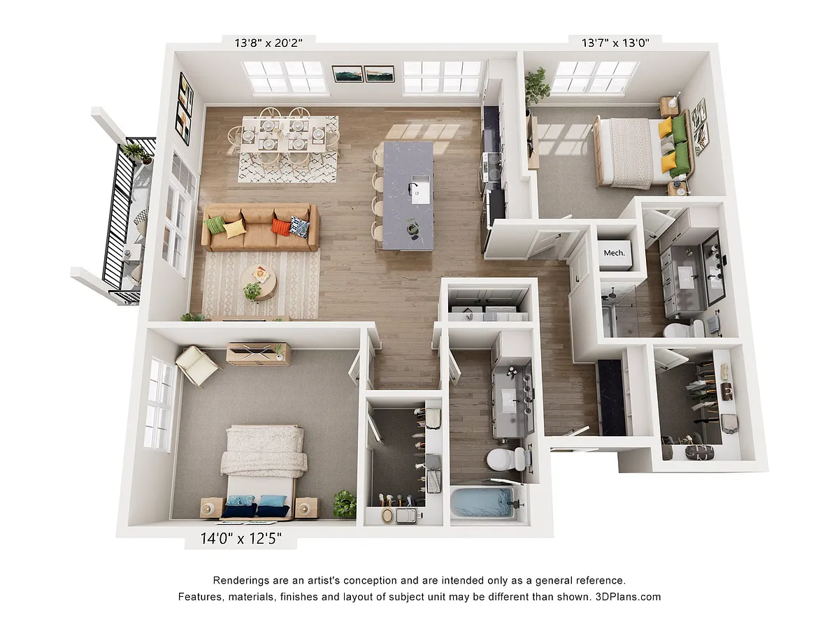 Floor plan The Hunterly