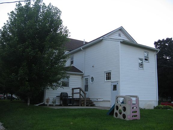Back of the house with patio