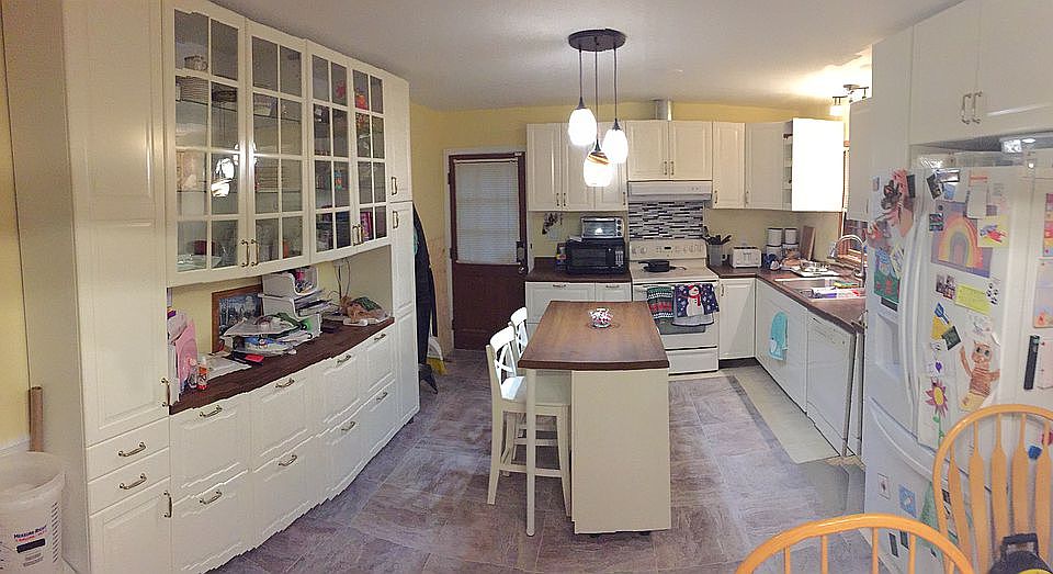Remodeled kitchen