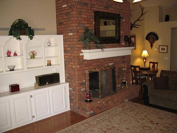 beautiful fireplace