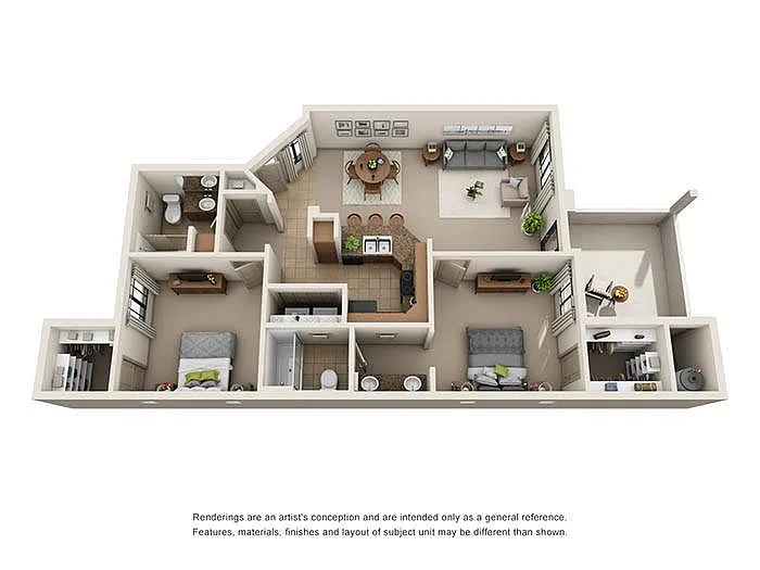 Floor plan B1
