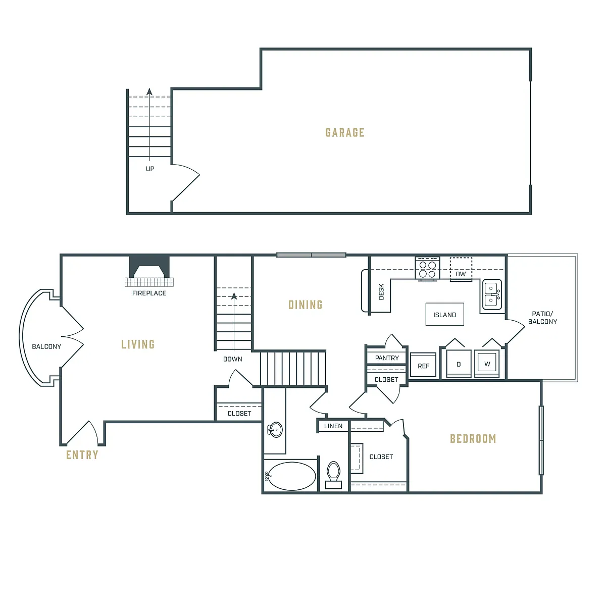 Floor plan A4THR