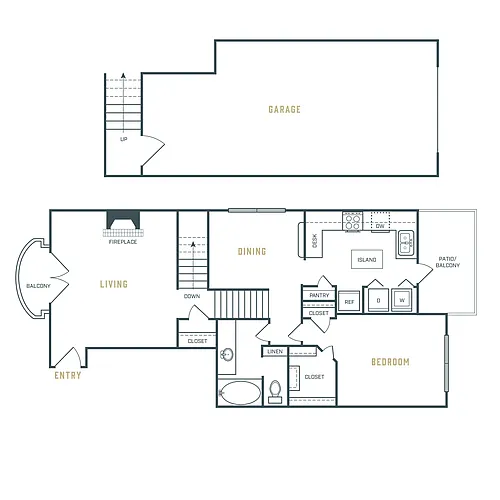 Floor plan A4THR