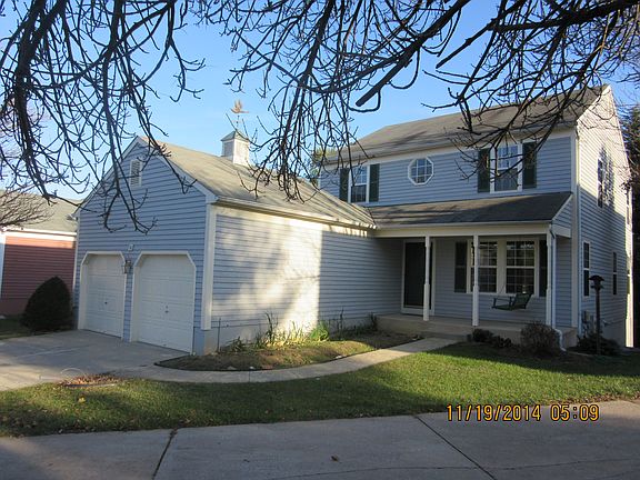 Covered Porch&2 car Garage