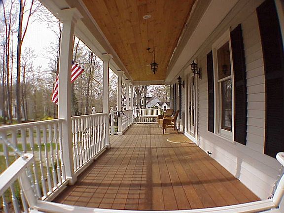 Open country front proch.