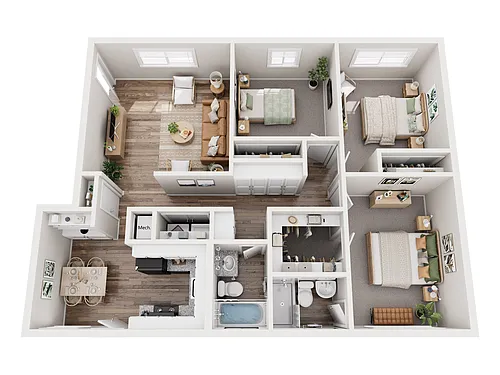 Floor plan C1