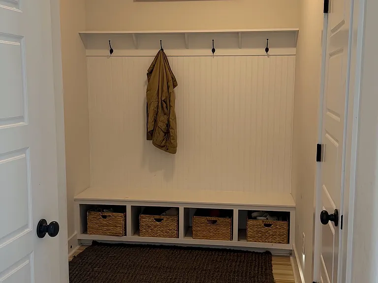 drop zone, garage entrance