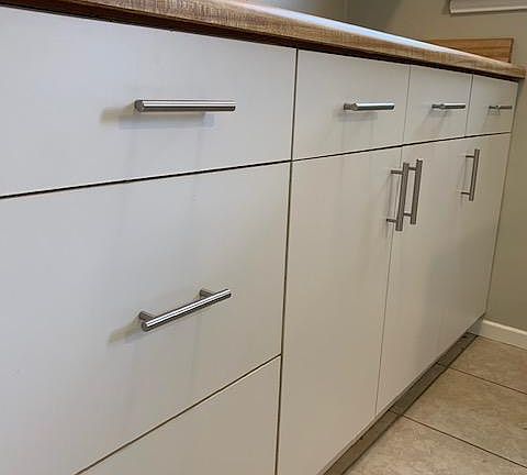 Kitchen cabinets