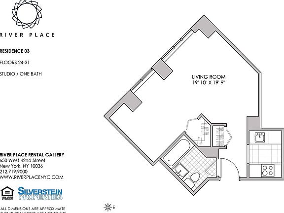 2nd image of 650 W 42nd St #2503