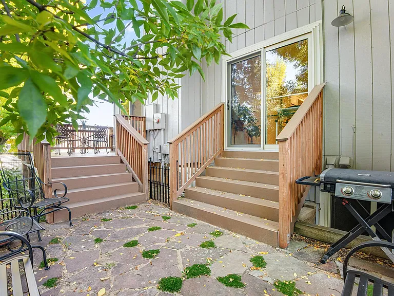 Back patio.