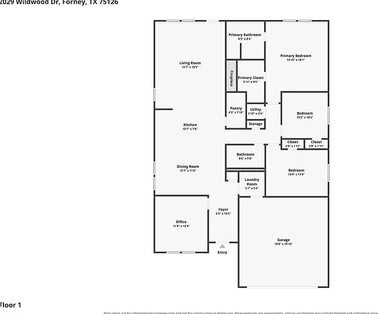 3 bed, 2.0 bath, 1810 sqft, $1,805 — Photo 2