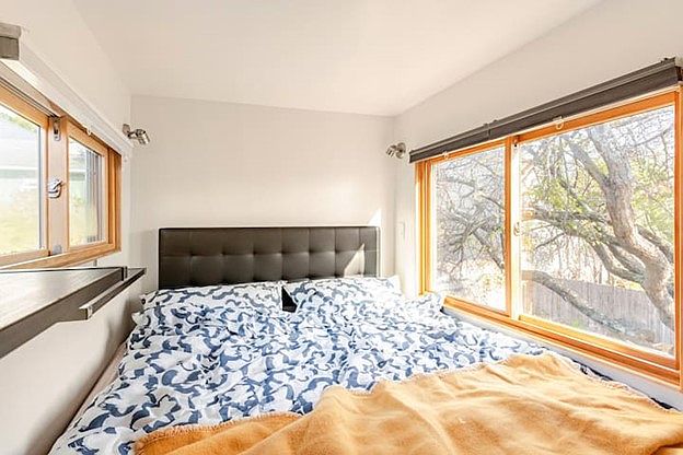 Bedroom on the mezzanine