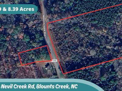 2 Lots Sr 1956  Nevil Creek Road, Blounts Creek, NC, 27814