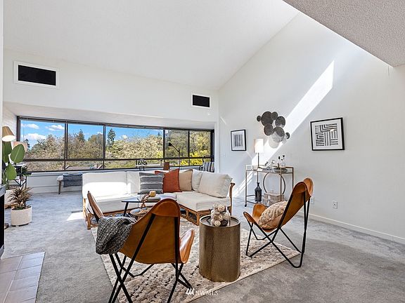 The enclosed terrace adds additional square feet and adds to the spaciousness of the unit.