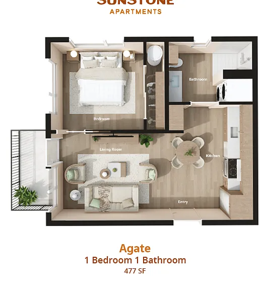 Sunstone Apartments — Photo 12
