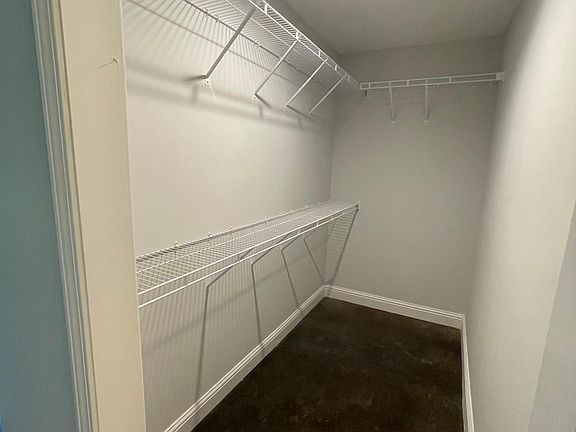 Walk in master closet